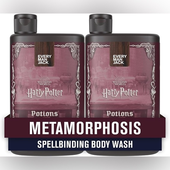 Every Man Jack Other - Every Man Jack x Harry Potter Potions Body Wash Set (2-Pack) Metamorphosis (NEW)
